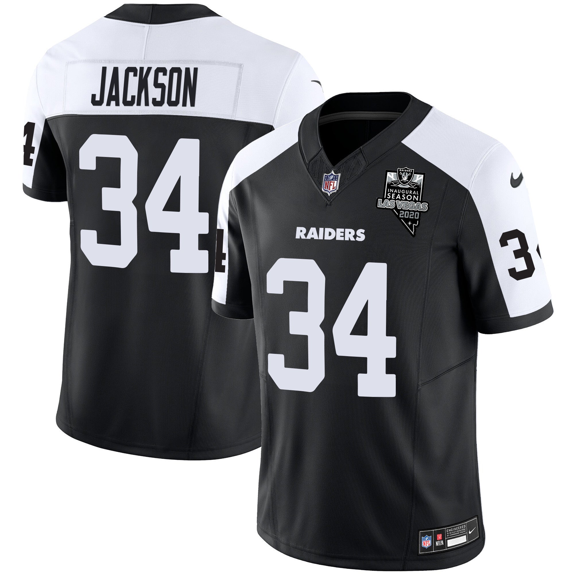 Men's Raiders Vapor Limited Jersey - All Stitched