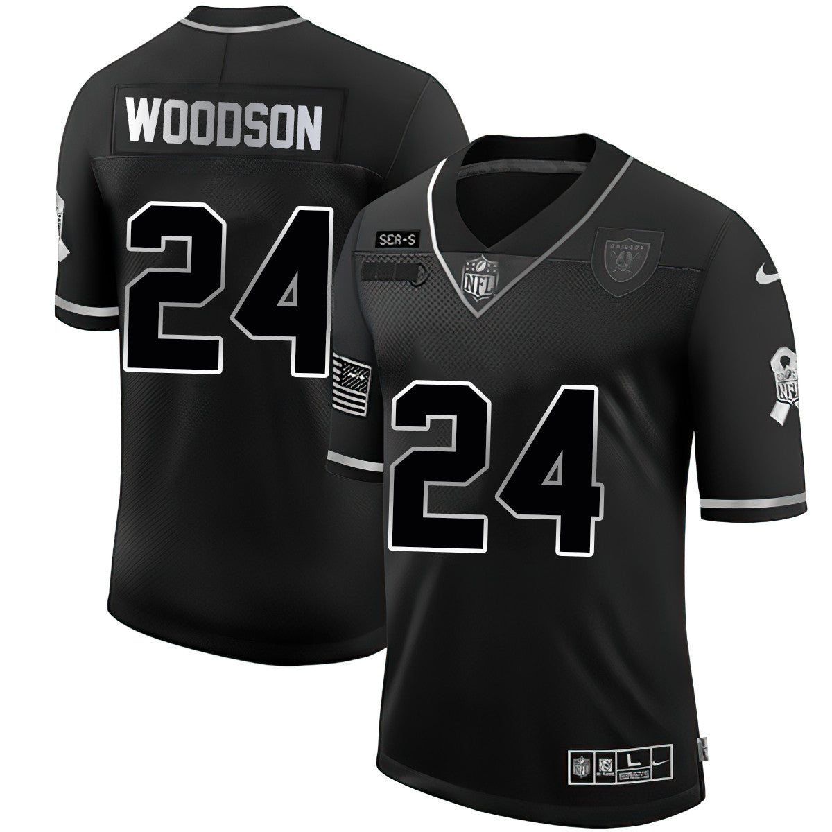 Men's Las Vegas Raiders Salute To Service Jersey – All Stitched