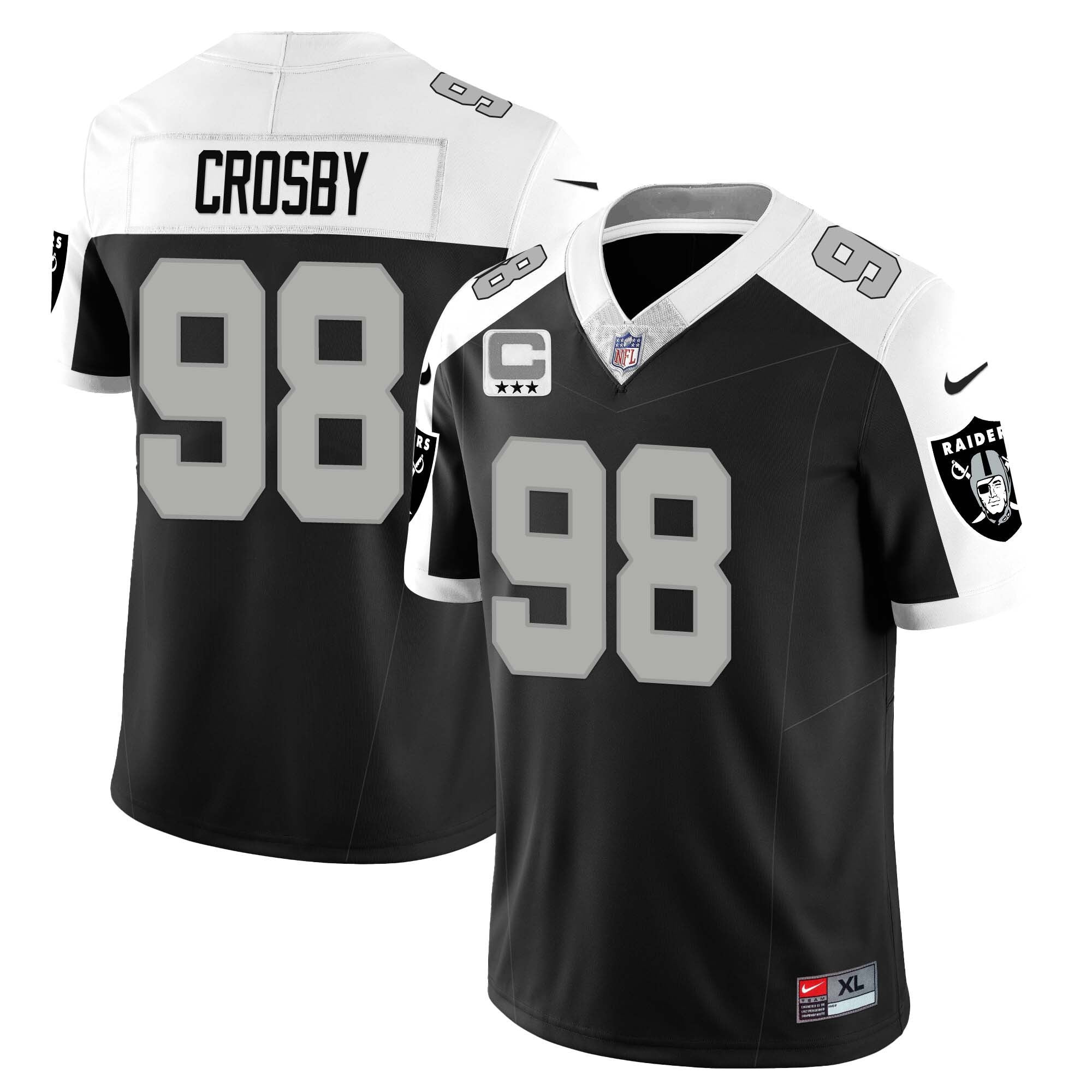 Men's Las Vegas Raiders 2023 Vapor Limited Jersey - All Stitched